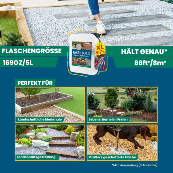 EasiHold Mulch & Steinbinder 5 l - immagine 3